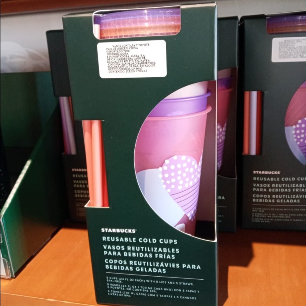 STARBUCKS COLD CUPS